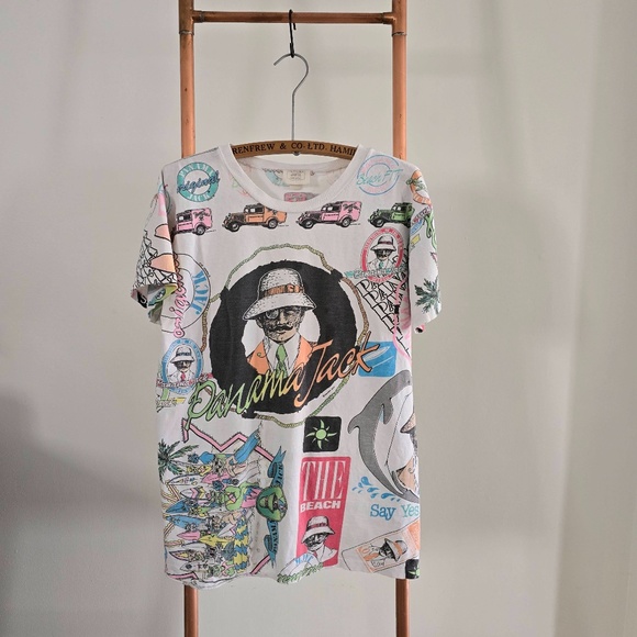 Vintage Panama Jack T-shirt (All Over Print) - Picture 1 of 13